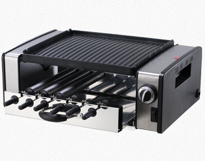 GRILL 3 IN 1 GB316 FÜR HOTDOGS UND GRILLFLEISCH