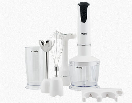 4 in 1 Hand Blender MIX75, weiss