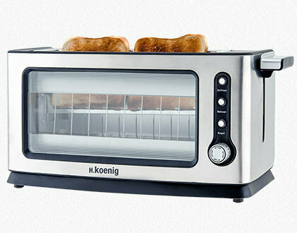 VIEW6 TOASTER MIT SICHTFENSTER (BALD ERHÄLTLICH)