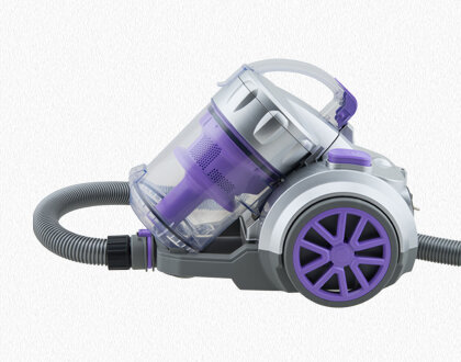 HUGO BEUTELLOSER STAUBSAUGER TC34 LILA