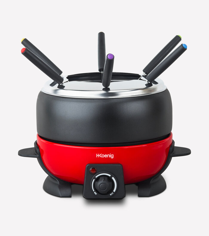 Elektrisches Fondue-Set für 6 Personen