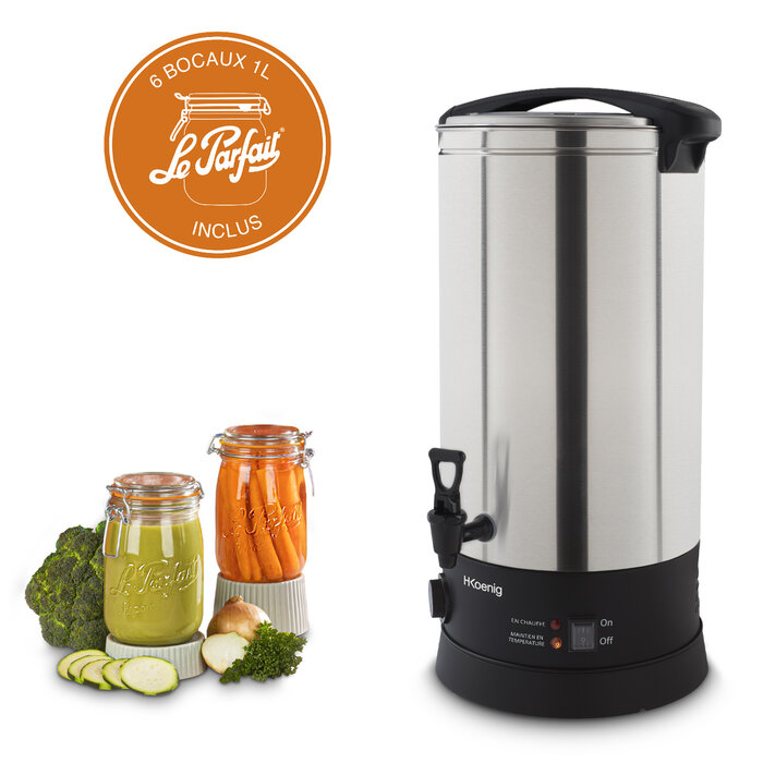 Sterilisator + 6 Gläser DAS PERFEKTE
