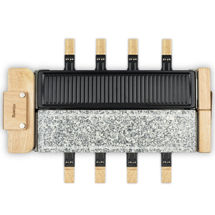 Raclette, Naturstein und Grill